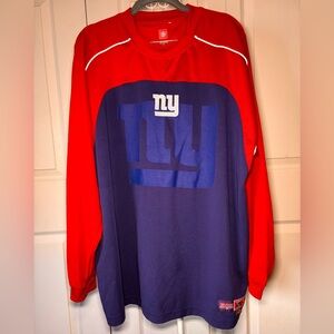 NFL New York Giants Red and Blue Crewneck Sweater